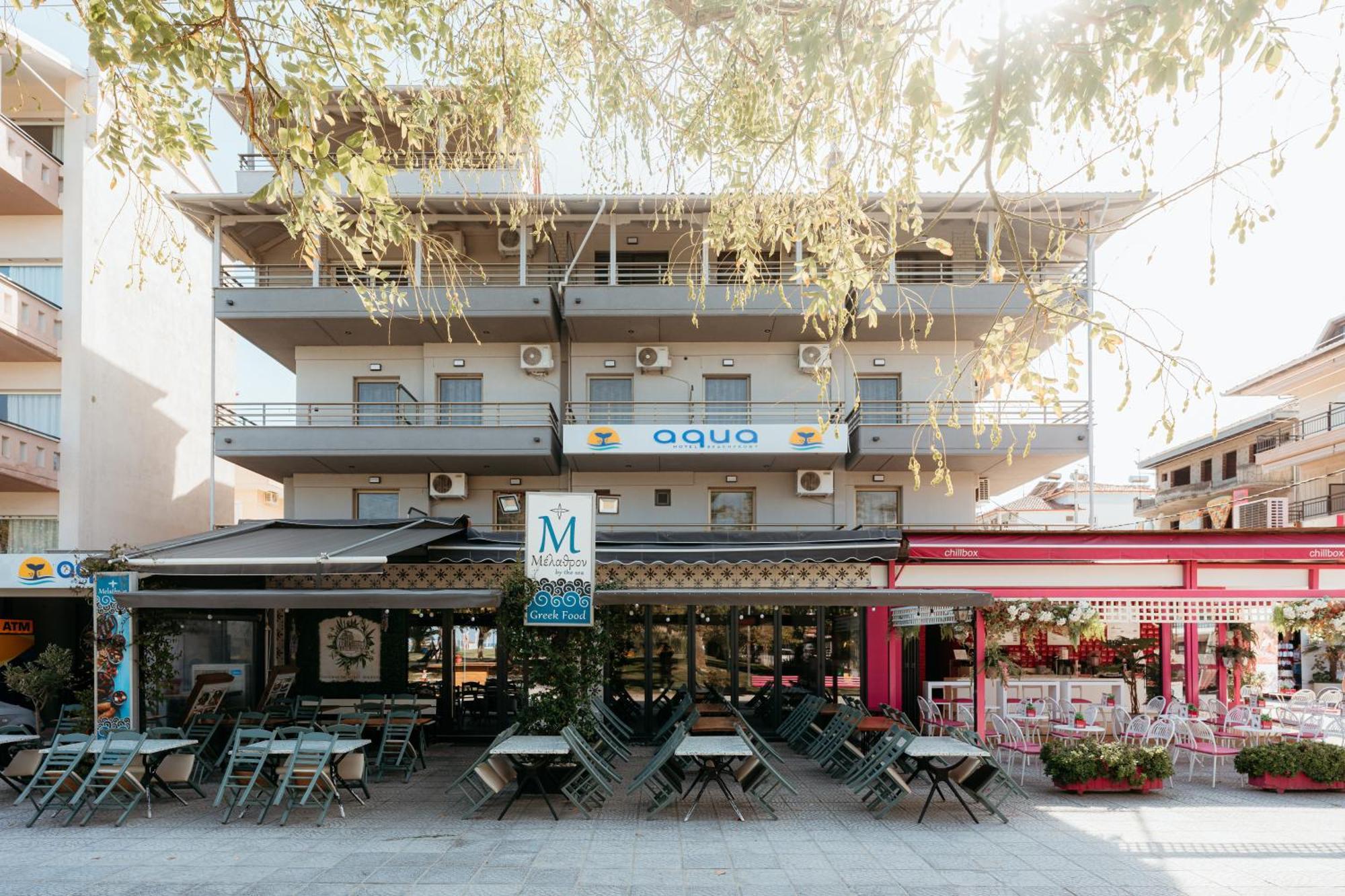 Aqua Beachfront Elegant Hotel Olympic Beach Exterior photo