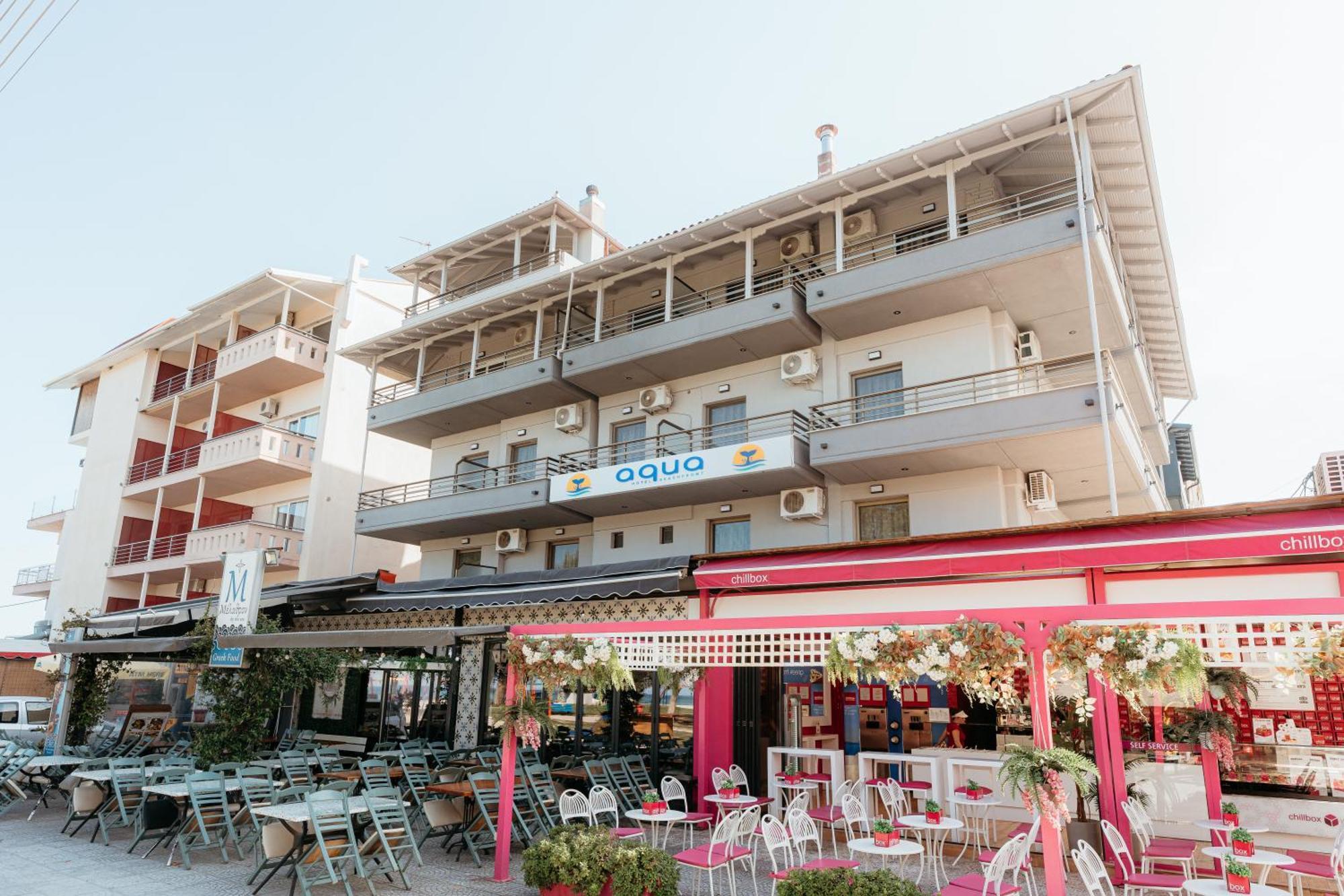 Aqua Beachfront Elegant Hotel Olympic Beach Exterior photo